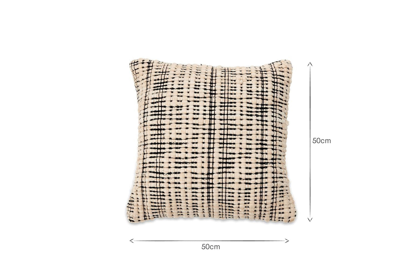 Housse de coussin Mika recyclée - Carrée