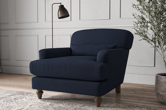 Fauteuil Deni - Brera Lin Indigo