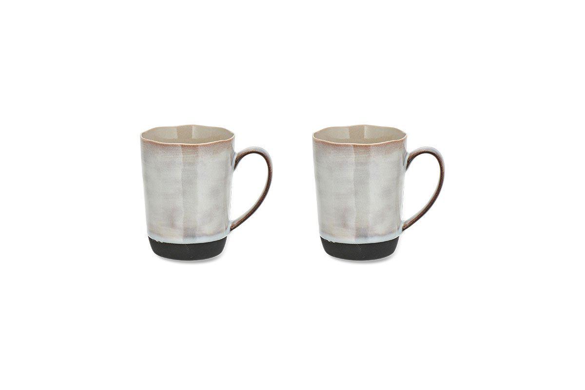 Mug Edo grand format - Ardoise (Lot de 2)