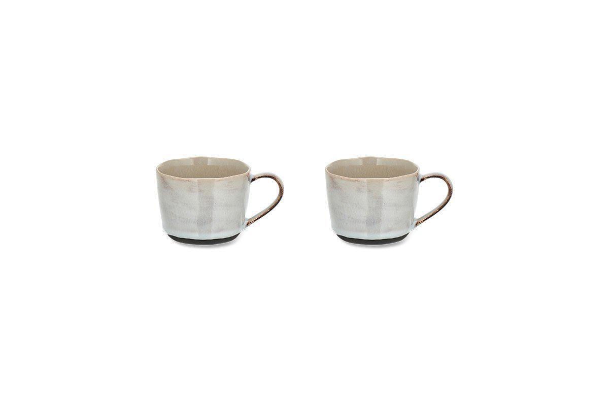 Mug Edo petit format - Ardoise (Lot de 2)