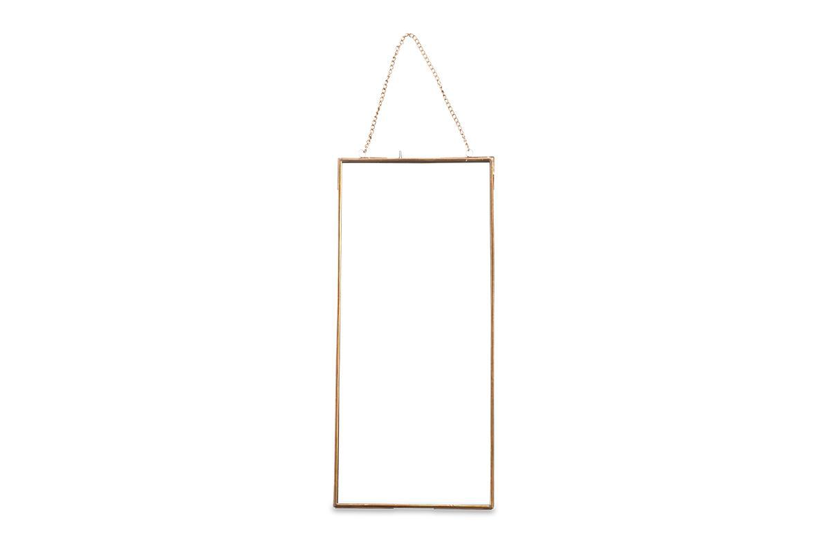 Cadre Kiko géant en laiton antique