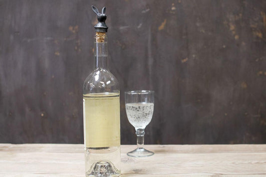 Bouchon de bouteille en forme de lièvre