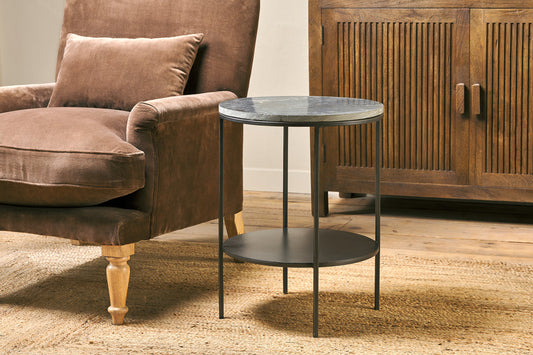 Table d'appoint en marbre Karoko