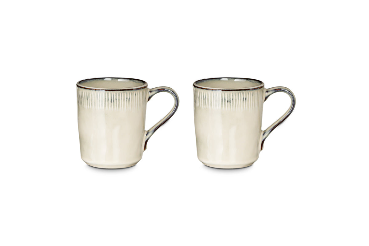Tasse Malia - Crème - (Lot de 2)