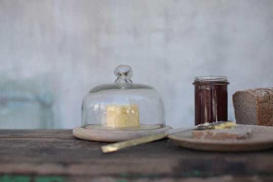 Cloche en verre recyclé - Petite