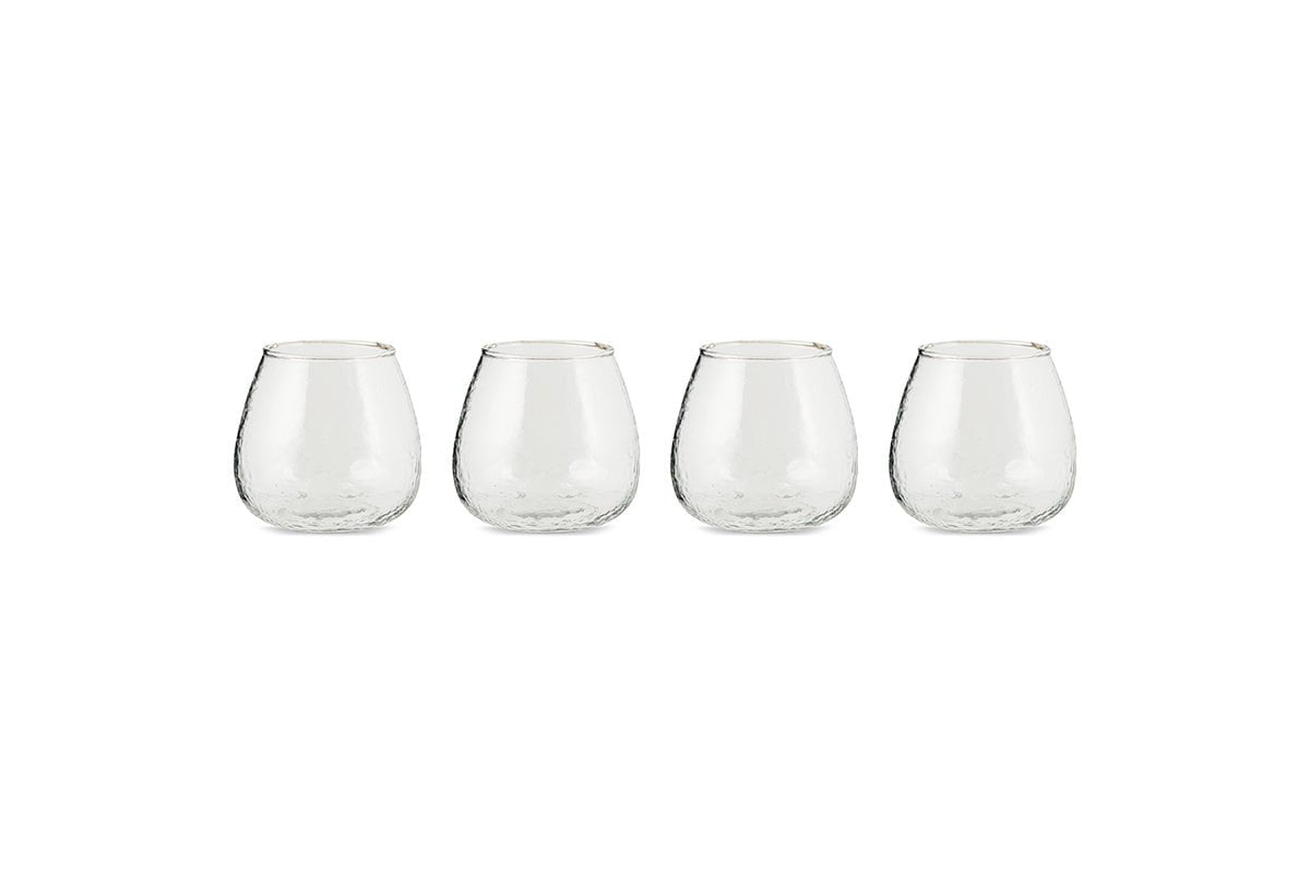 Verres à vin sans pied Sarda - (Lot de 4)