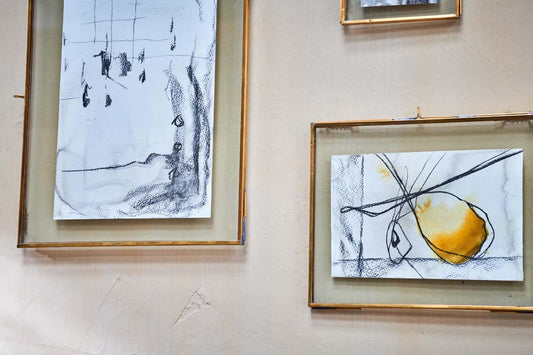 Taluka Kiko Cadre en laiton