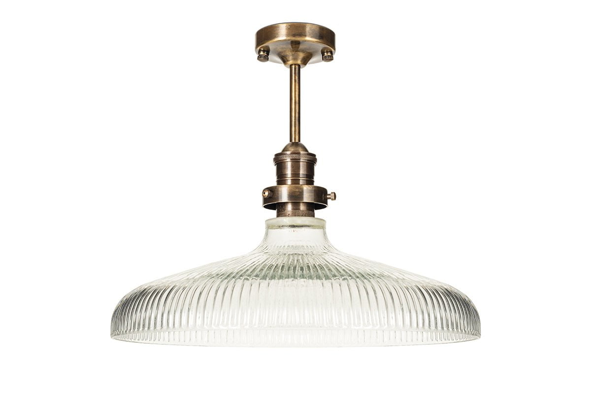 Plafonnier Zowie en verre recyclé - Grand