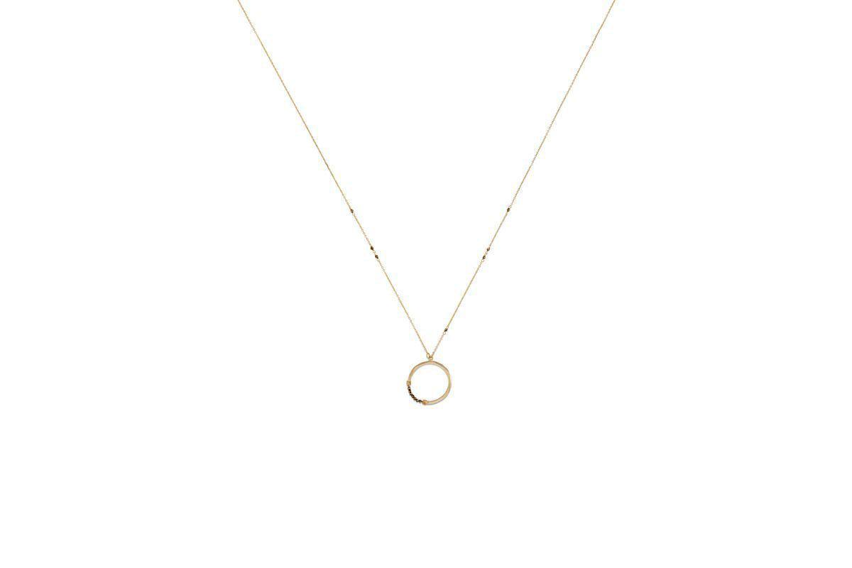 Collier en pyrite Obini