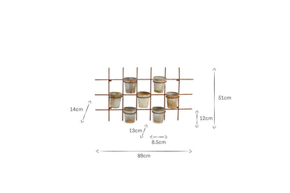 Jardinière murale Abari