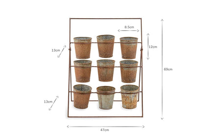 Support pour jardinière Abari