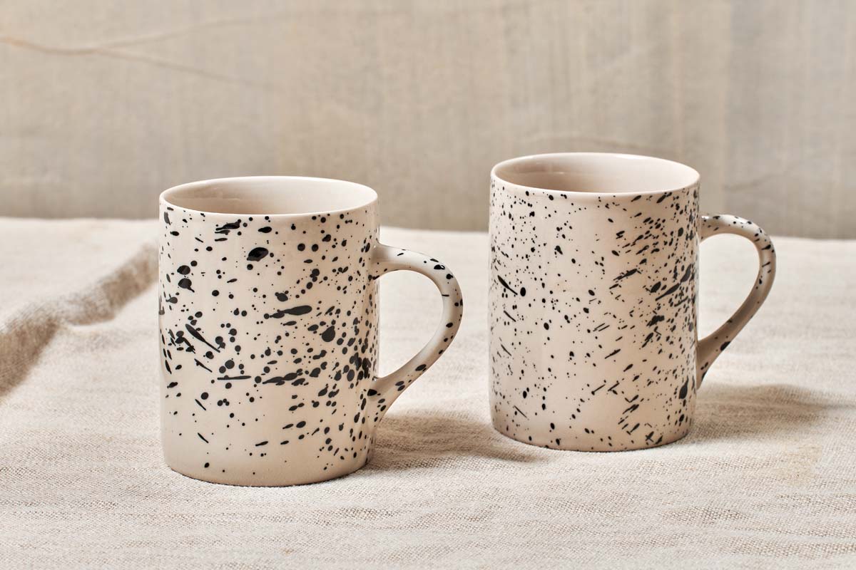 Mug Ama Splatter - Grand format (Lot de 2)