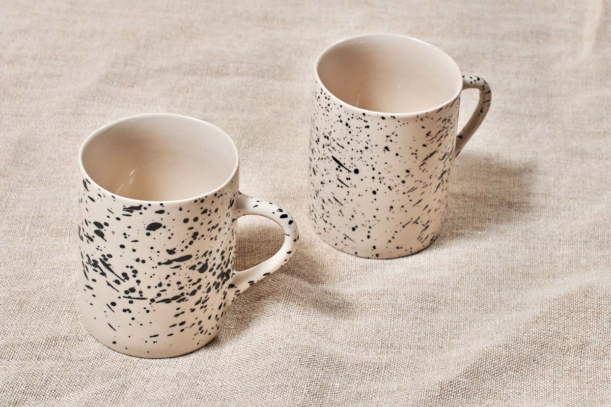 Mug Ama Splatter - Grand format (Lot de 2)