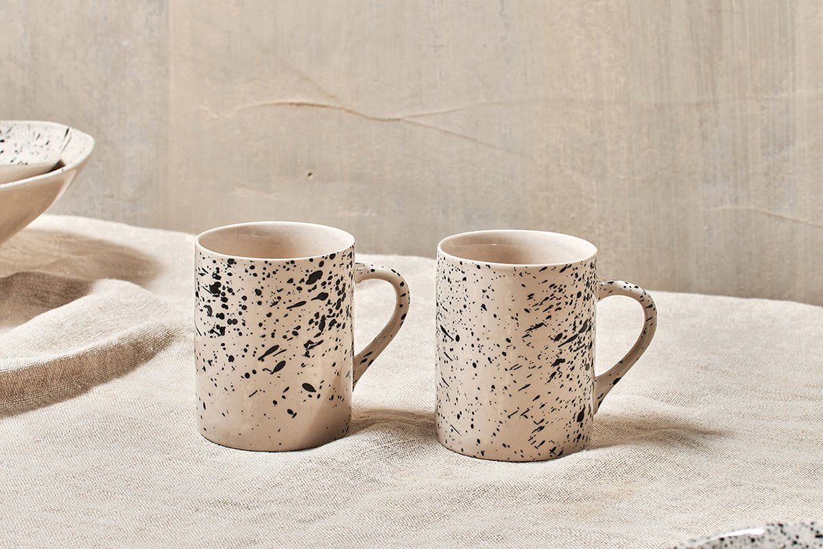 Mug Ama Splatter - Grand format (Lot de 2)