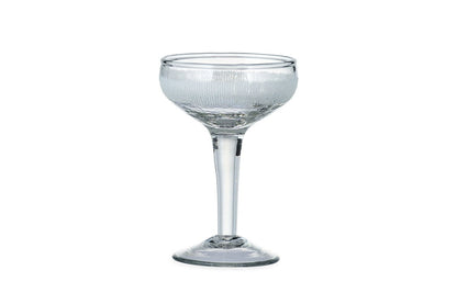 Verres à champagne gravés Anara - Transparent (Lot de 4)