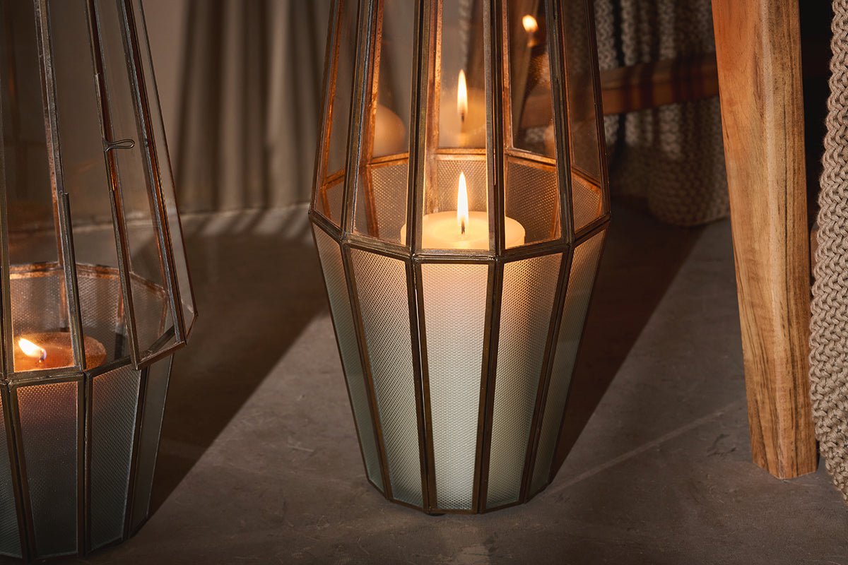 Lanterne en verre Arar