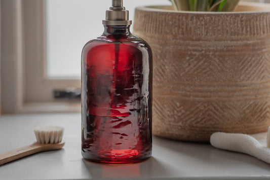 Bouteille de recharge en verre recyclé Avamali 1 litre - Pure