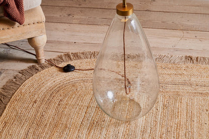 Lampadaire Baba en verre recyclé - Transparent