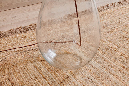 Lampadaire Baba en verre recyclé - Transparent