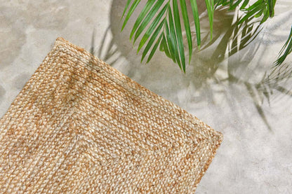 Tapis de sol en chanvre tressé