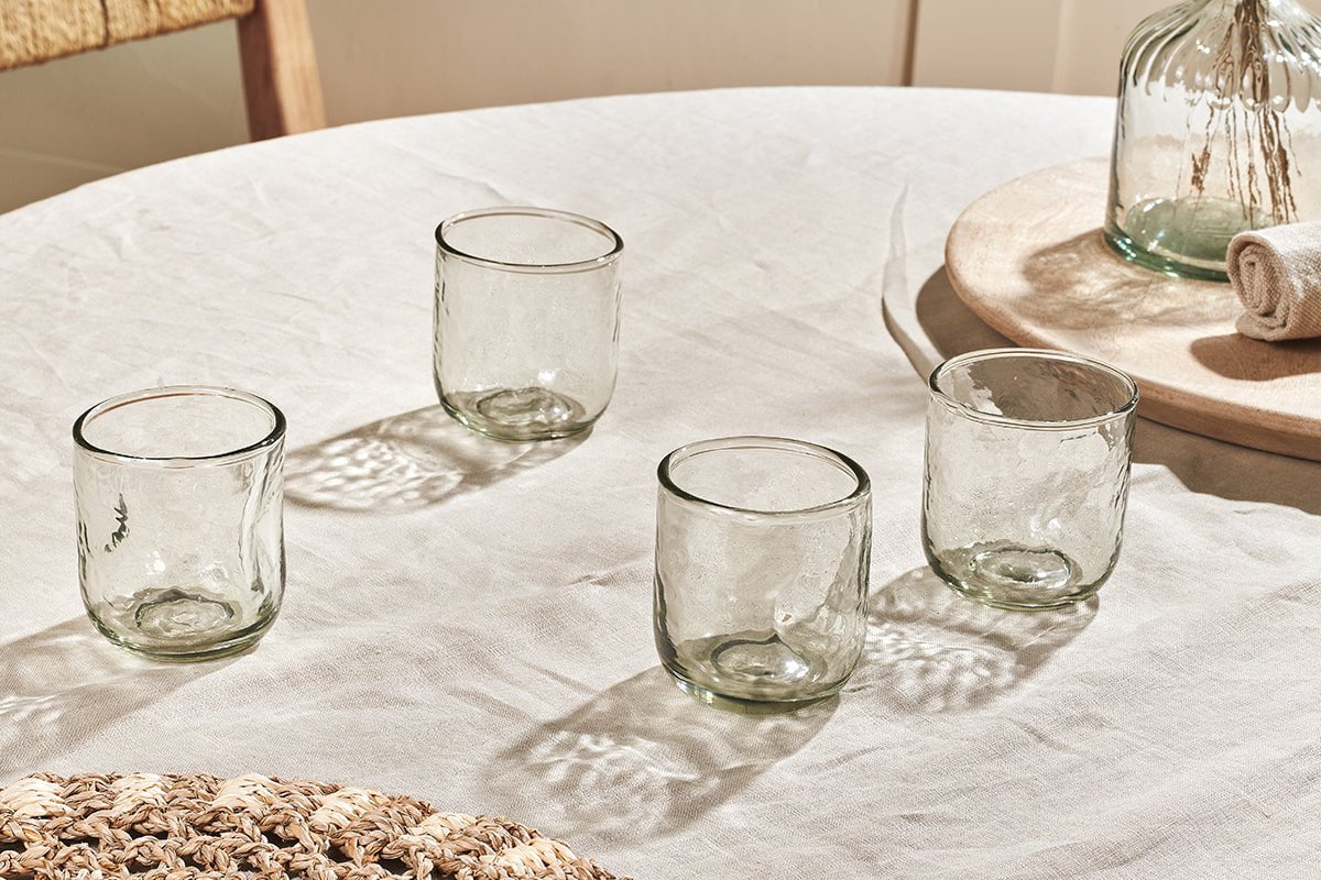 Gobelet Chandani court - Transparent - (Lot de 4)