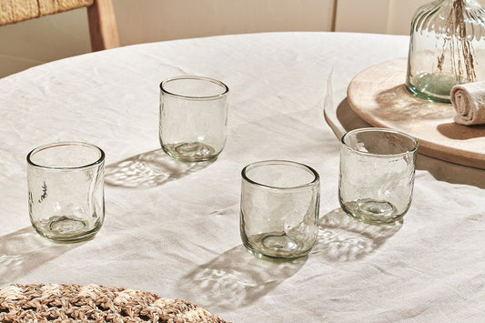 Gobelet Chandani court - Transparent - (Lot de 4)