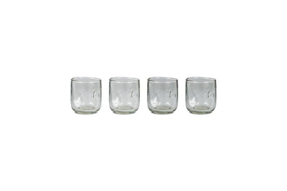 Gobelet Chandani court - Transparent - (Lot de 4)