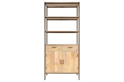 Unité de stockage en bois de manguier Dasai