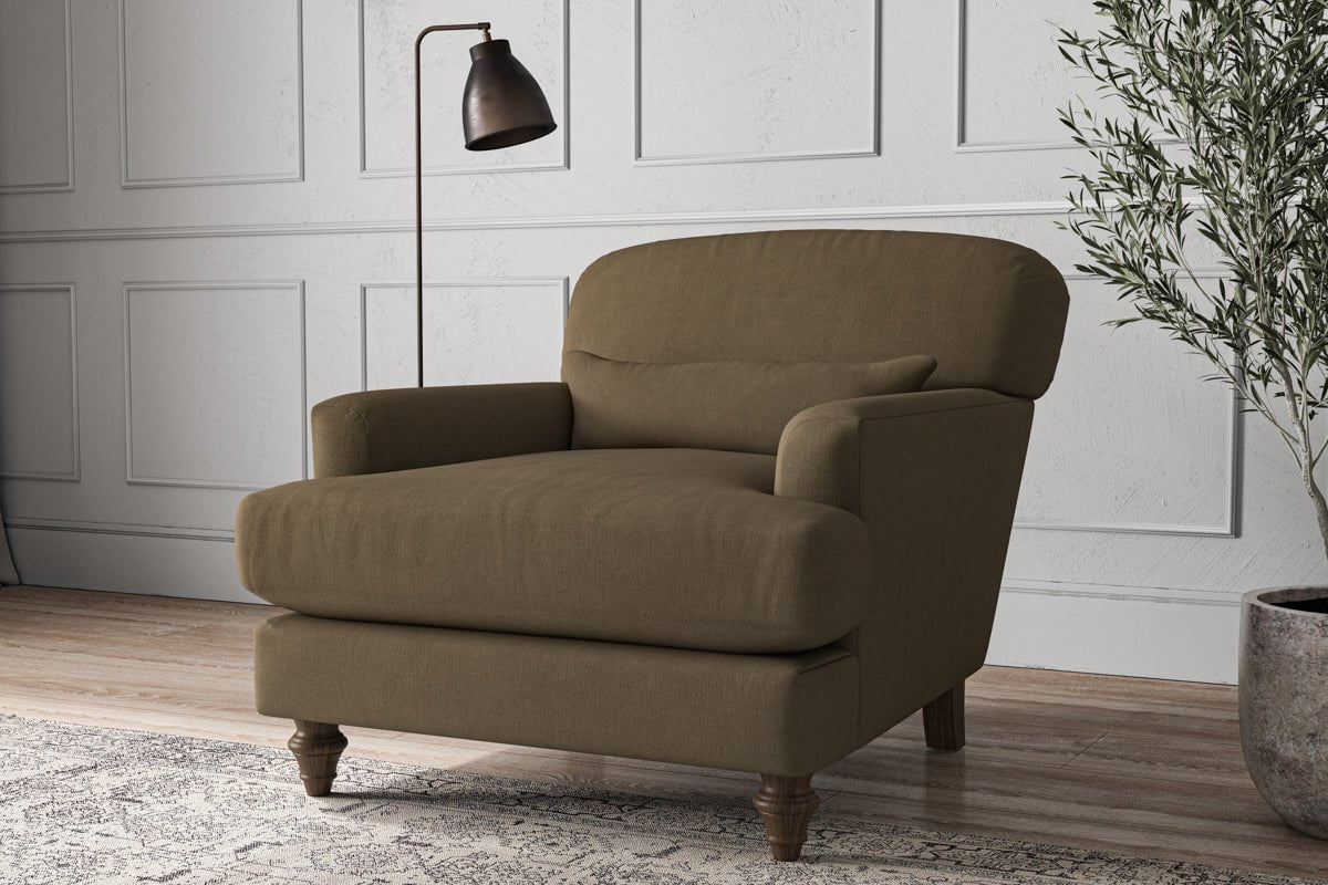Fauteuil Deni - Brera Lin Châtaignier