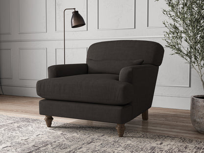 Fauteuil Deni - Brera Lin Espresso