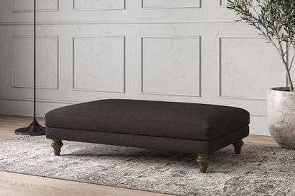 Repose-pieds Deni Large - Brera Lin Espresso