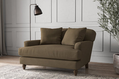 Causeuse Deni - Brera Lin Châtaignier