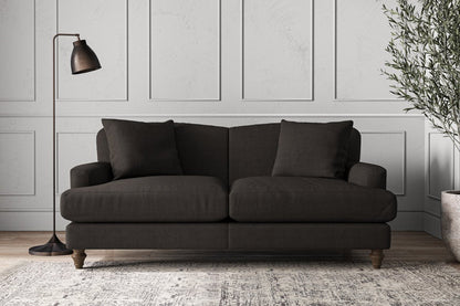 Canapé moyen Deni - Brera Lin Espresso