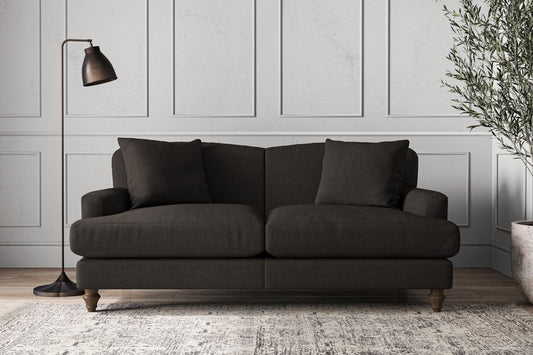 Canapé moyen Deni - Brera Lin Espresso