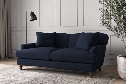 Canapé moyen Deni - Brera Lin Indigo