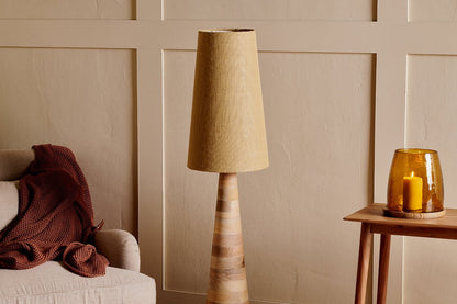 Abat-jour haut Dia Jute - Naturel