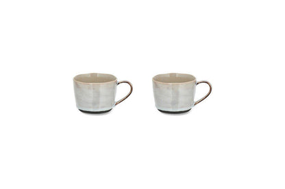 Mug Edo petit format - Ardoise (Lot de 2)