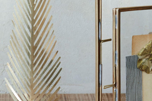 Cadre Danta plié - Laiton antique