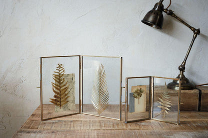 Cadre Danta plié - Laiton antique