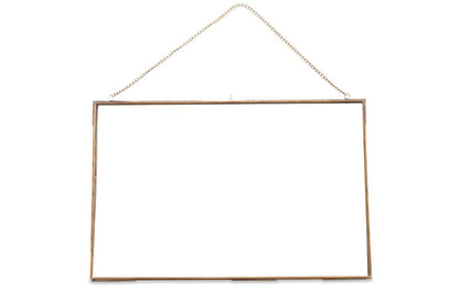 Cadre Kiko géant en laiton antique