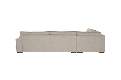 Canapé d'angle gauche Guddu Grand - Brera Linen Granite