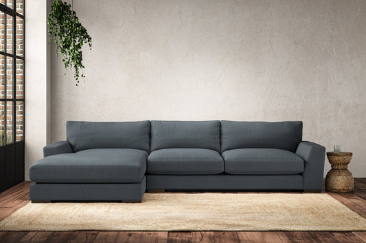 Canapé méridienne gauche Guddu Large - Lin Brera Crépuscule