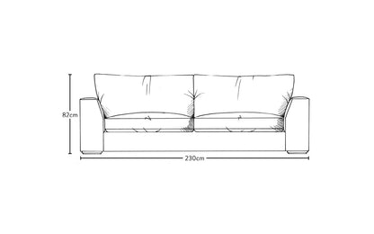 Grand Canapé Guddu - Brera Lin Jade