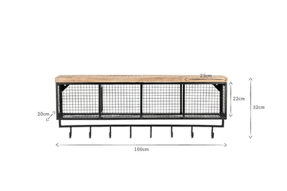 Étagère à casiers Hasa