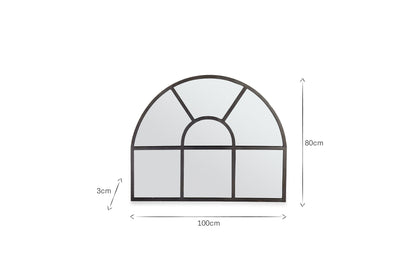 Miroir d'arche Imoma Iron Overmantle