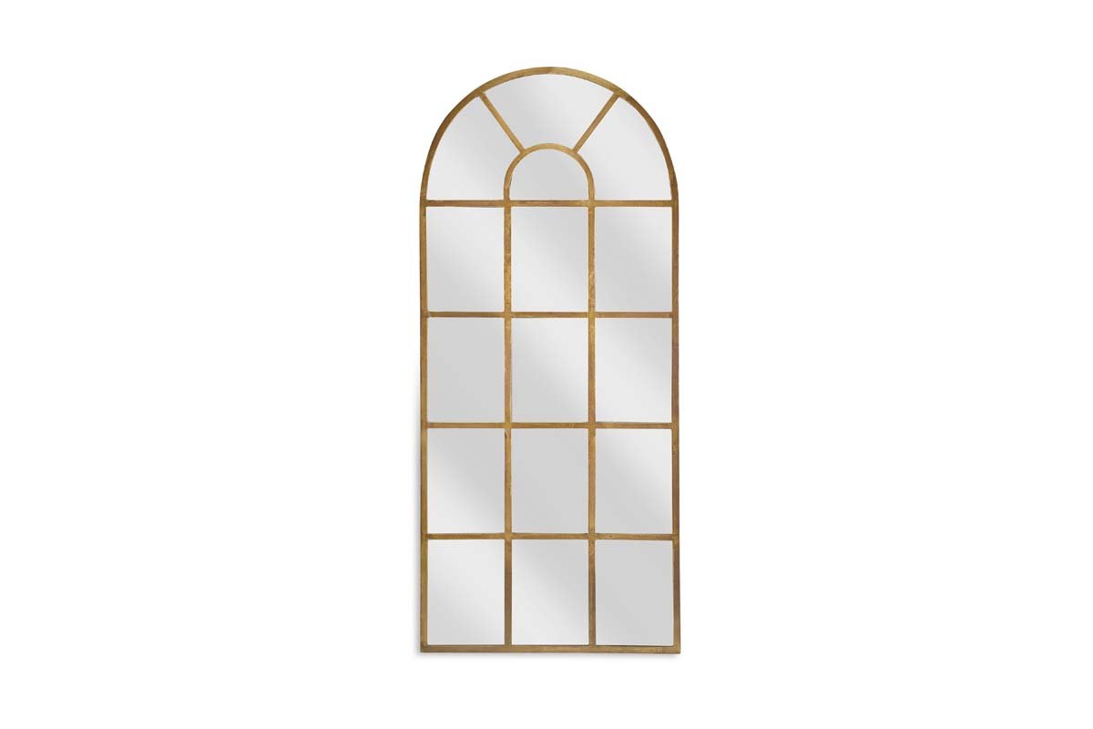 Miroir arc pleine longueur Imoma en fer - Laiton