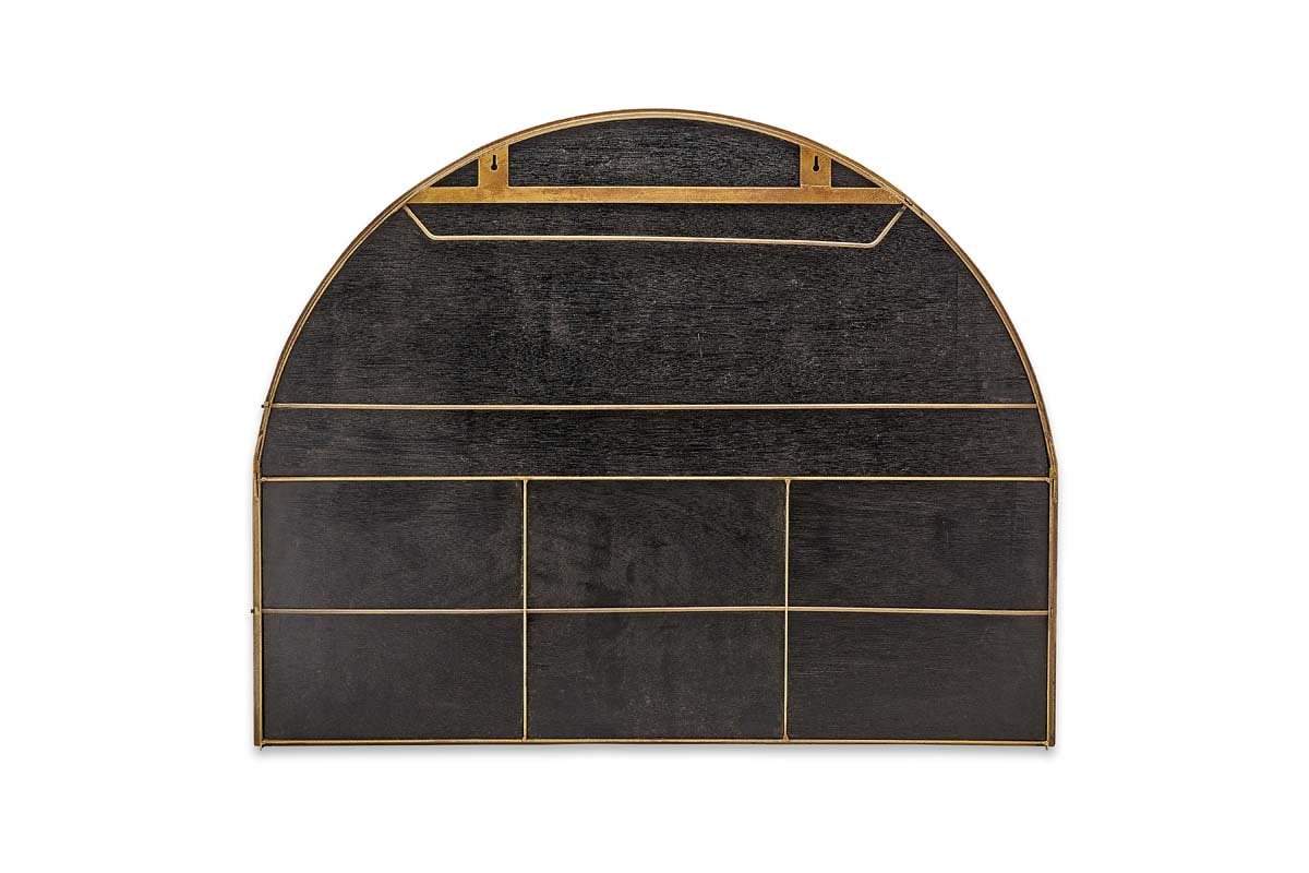 Miroir de cheminée Imoma en fer forgé - Laiton