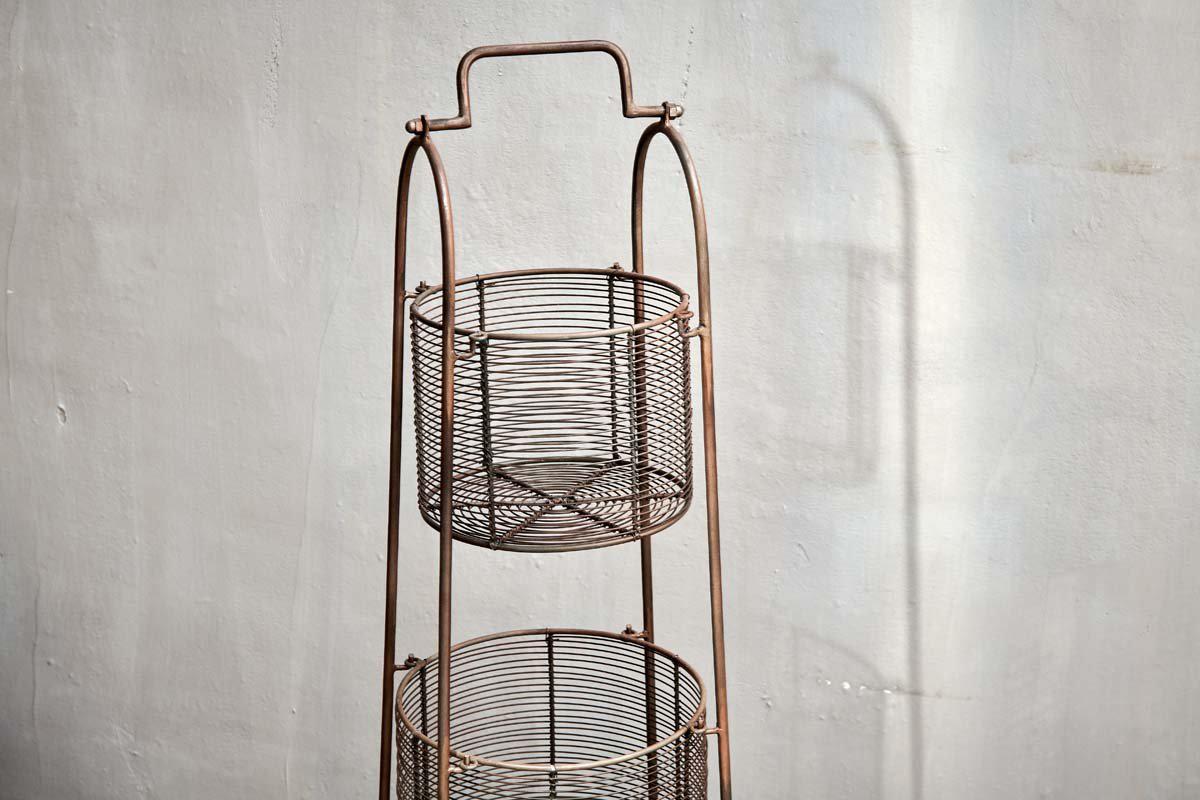 Support de rangement à trois niveaux Inkollu