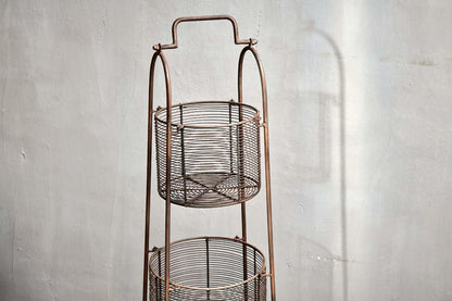 Support de rangement à trois niveaux Inkollu