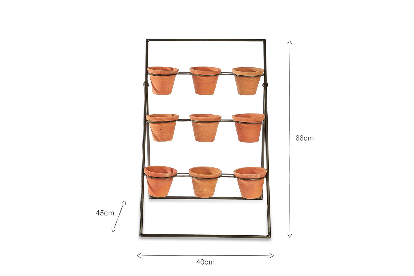 Support pour jardinière en terre cuite Jara